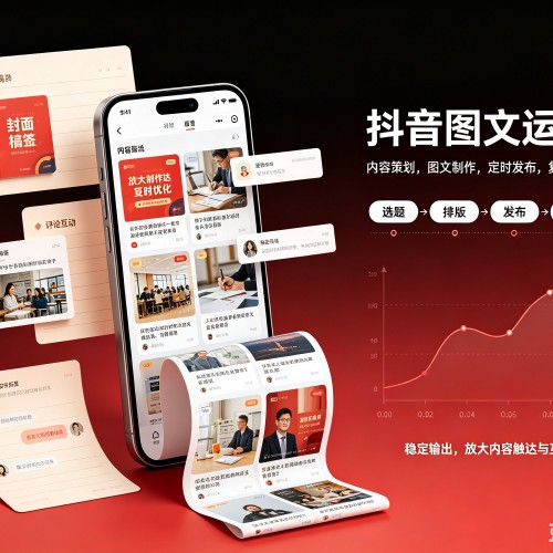 桦甸抖音图文代运营服务